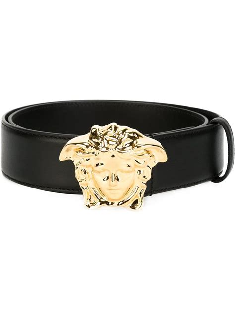 versace size chart mens belt|Versace la medusa leather belt.